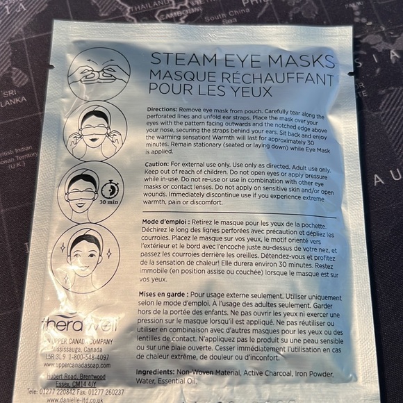 Eye and face mask set - Picture 5 of 11